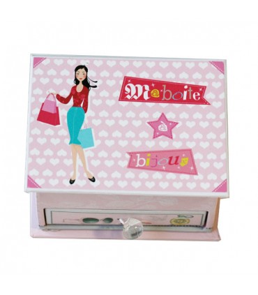 Petite Boîte à bijoux Shopping