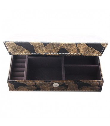 Boîte à Bijoux Banaé Doré Noir