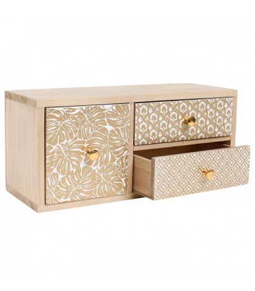 Boîte de Rangement 3 Tiroirs Monteverde