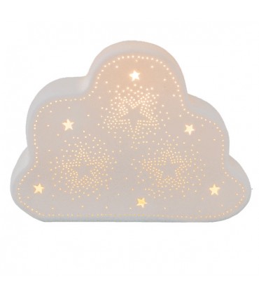 Veilleuse Porcelaine Nuage