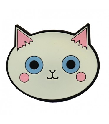 Dessous de Verre Chat Vert Pâle, par 2