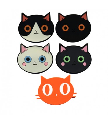 Dessous de Verre Chat par 2