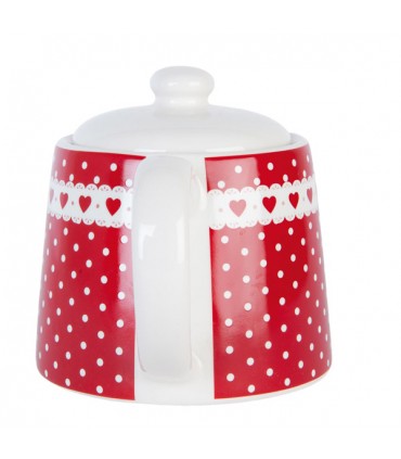 Petite théière en céramique montagne