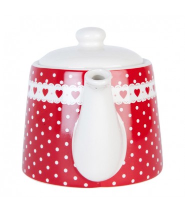 Petite théière en céramique montagne