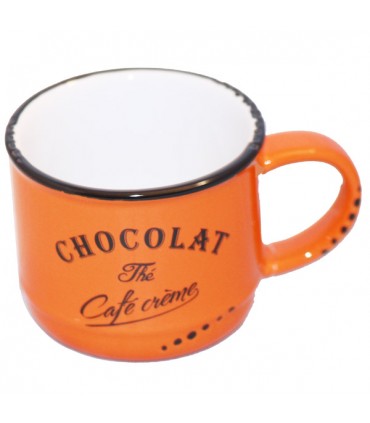 Tasse chocolat-thé-café crème