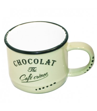 Tasse chocolat-thé-café crème