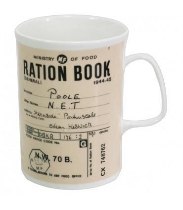 Mug en céramique ration book