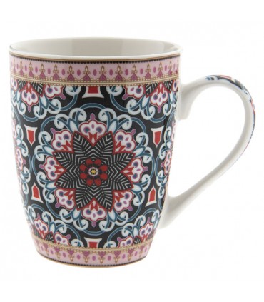 Mug Mandala Gris