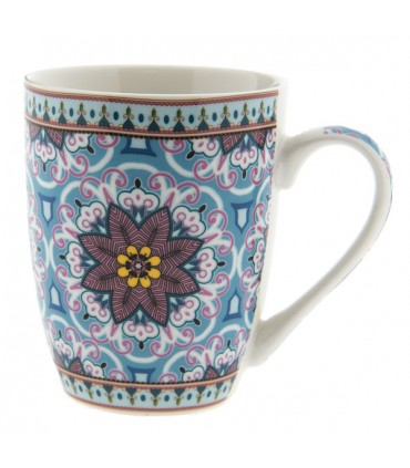 Mug Mandala Bleu