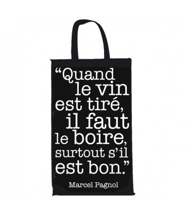 Porte Bouteilles Citation Marcel Pagnol
