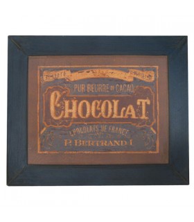 Enseigne chocolat rétro