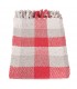 Plaid tartan rouge