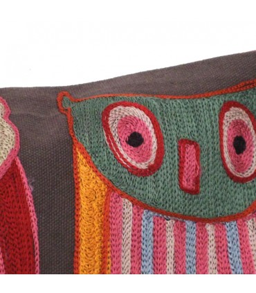 Housse de Coussin Chouettes