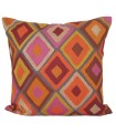 Housse de coussin losanges