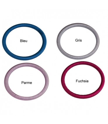 Bracelet rigide en soie