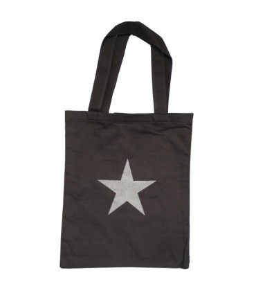 Cabas Étoile Argentée