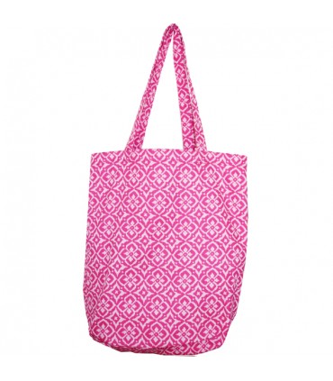 Sac Shopping Indien Rose