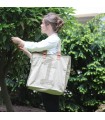 Grand sac cabas kaki Number One