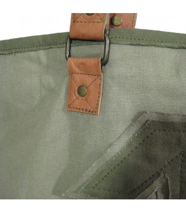 Grand Sac Cabas Kaki Number One