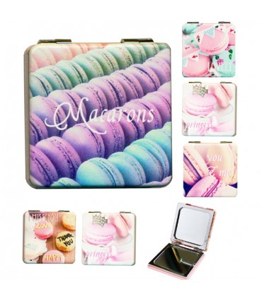 Miroir de Poche macarons