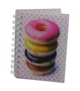 Carnet à spirales Donuts