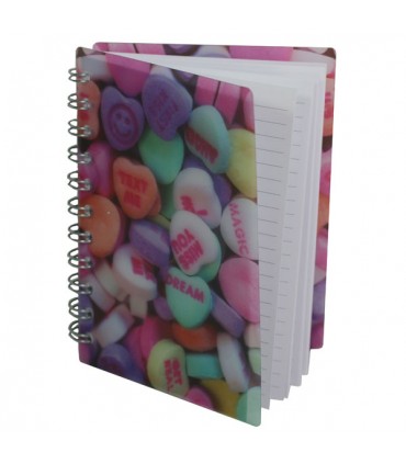 Carnet à spirales Bonbons sucre