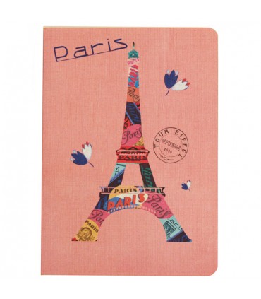 Carnet Paris fleuri