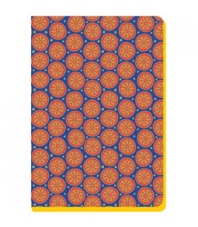 Carnet bohème orange