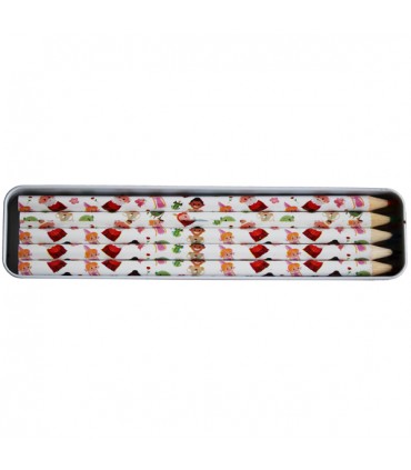 Petit plumier métal Fées