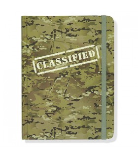 Carnet élastique Camouflage