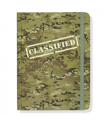 Carnet élastique Camouflage