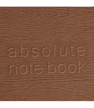 Cahier Absolute Note Book mordoré