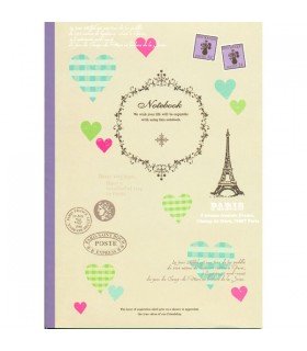 Cahier notebook Paris