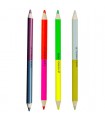 Gros crayon de couleur double