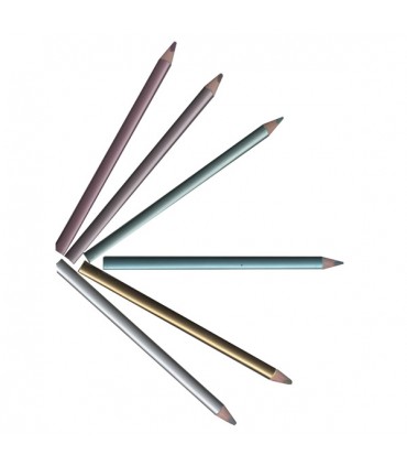 Pochette de crayons de couleur métallisés