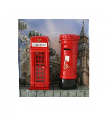 Lot de 2 taille-crayons London