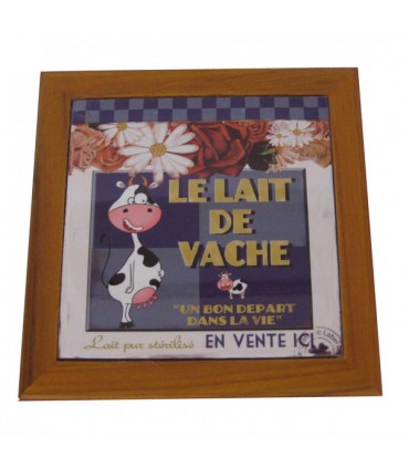 Dessous de plat  Lait de Vache