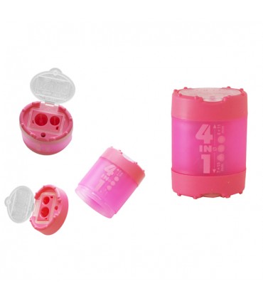 Taille crayon à réservoir multi-taille Rose