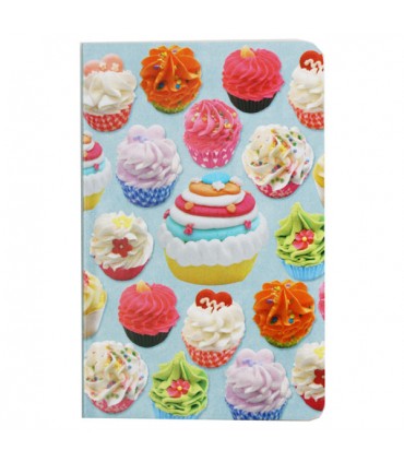 Carnet de poche cupcakes gourmands