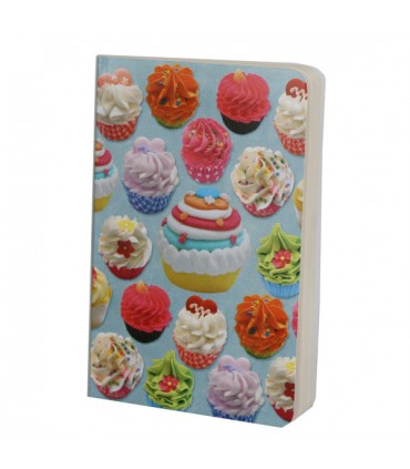 Carnet de poche cupcakes gourmands
