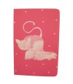 Carnet de poche Chat Hiding Rose