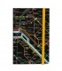 Carnet élastique Plan de métro Paris noir