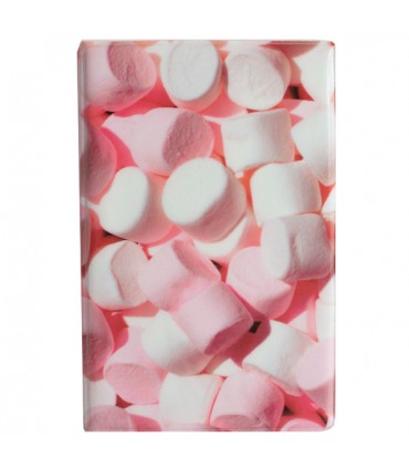 Carnet Plastifié Bonbons roses