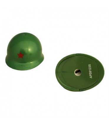 Taille-crayon casque Vert Kaki