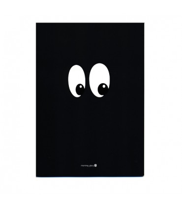Cahier Yeux Rigolos Noir