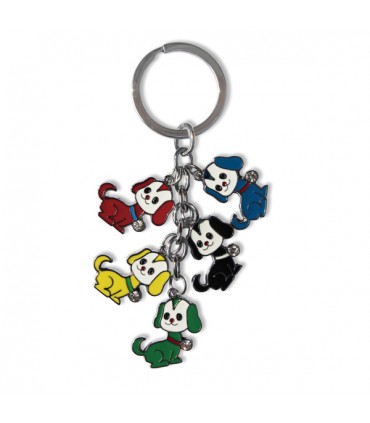 Porte-clés breloques chiens