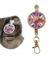 Porte-clés clip Union Jack