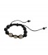 Bracelet shamballa argenté