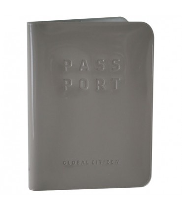 Porte-Passeport Departure Gris
