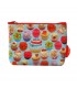 Petite trousse plastifiée cupcakes gourmands